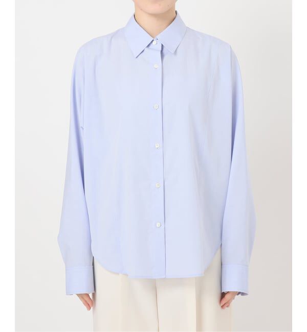 NOBLE「《26SS先行予約》エフォートレスコットンニュアンスシャツ」|シャツ・ブラウス|