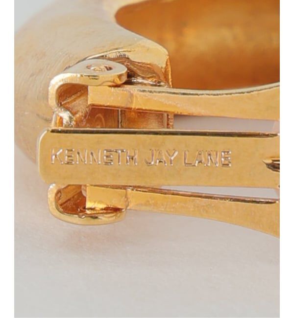 NOBLE「《予約》Kenneth Jay Lane/ケネスジェイレーン フープイヤリング」|イヤリング|