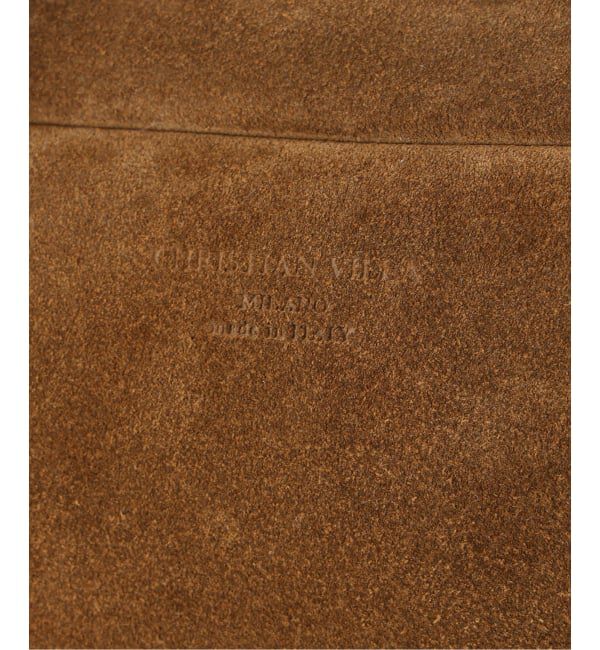  「《WEB限定追加予約》CHRISTIAN VILLA スエードショルダートートバッグ」|トートバッグ|