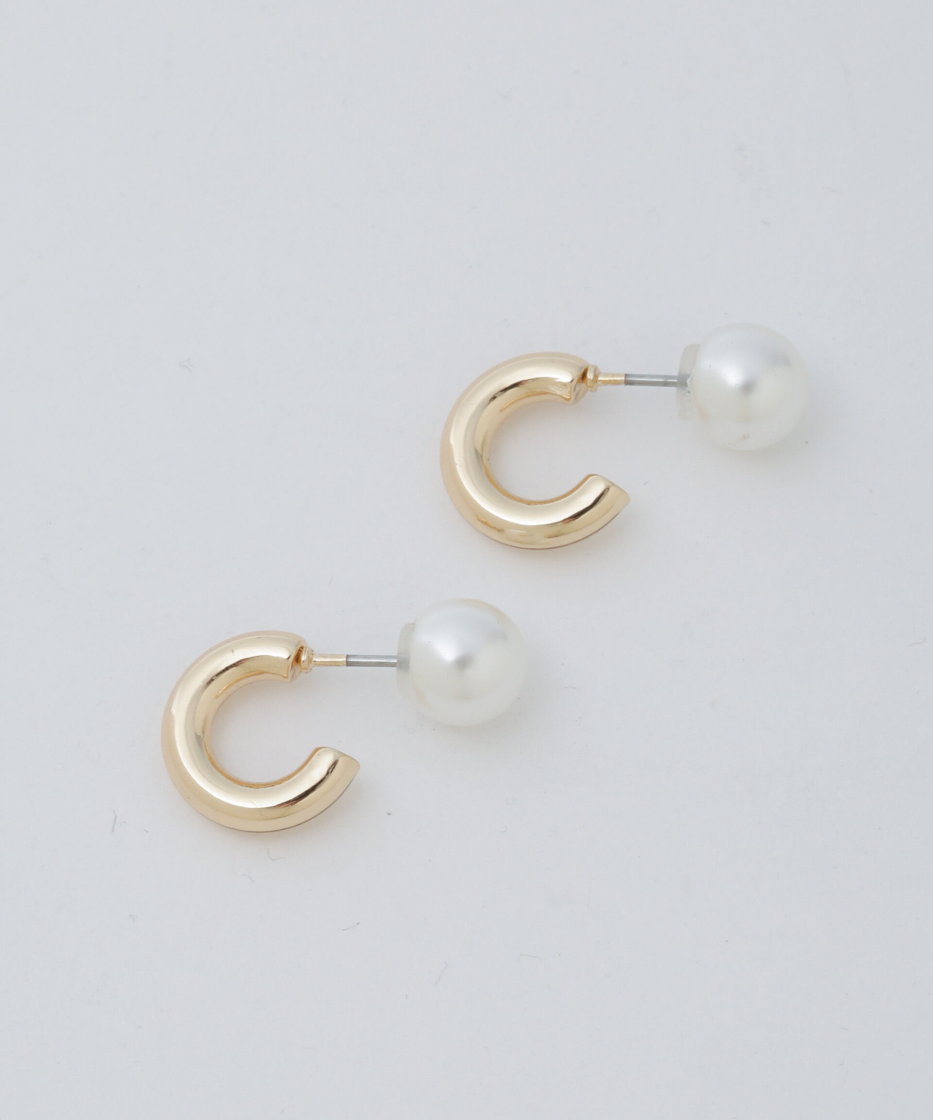 nano･universe「パールキャッチ2wayピアス」|ピアス|