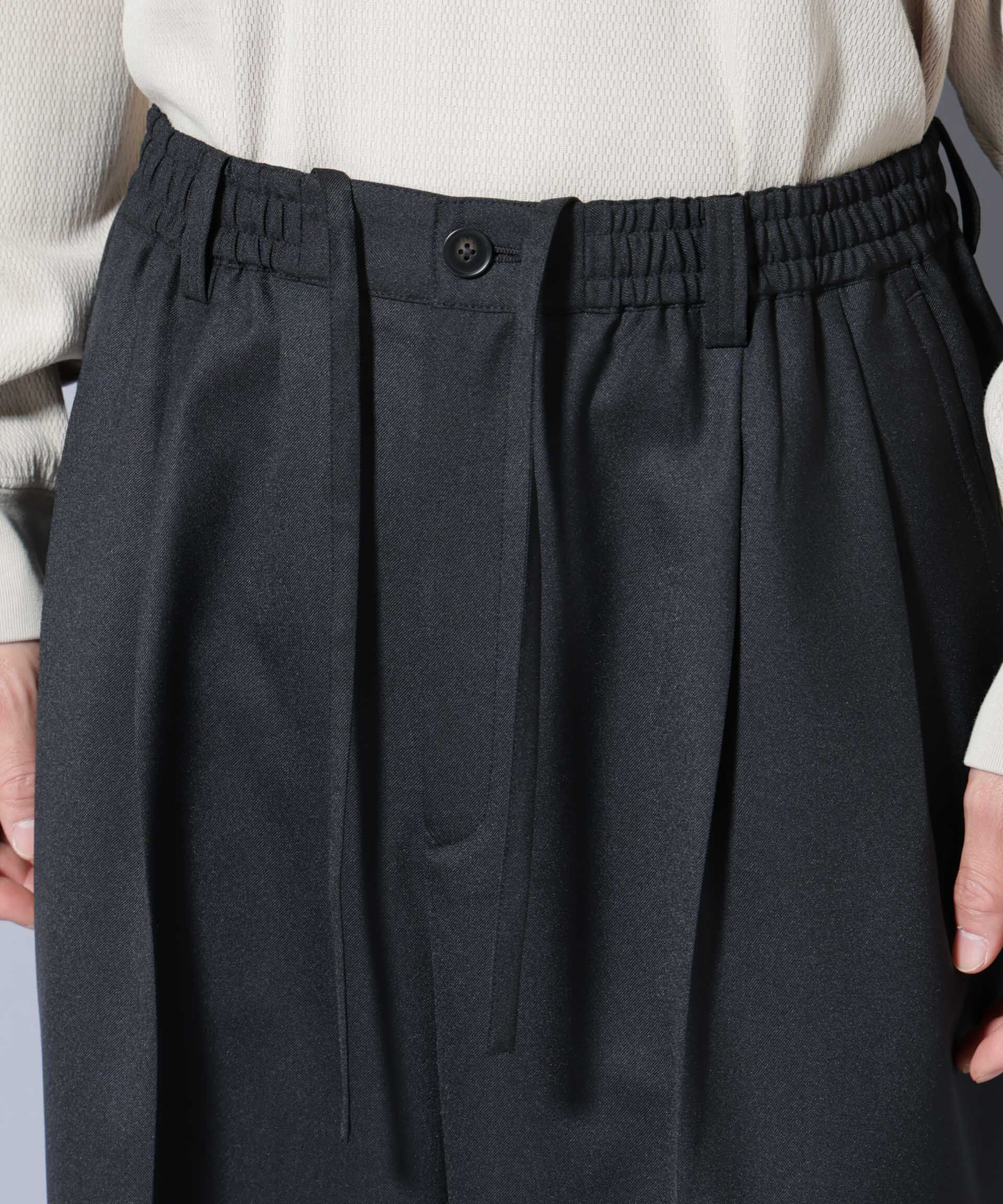 nano･universe「「大人のワイドパンツ」ドライギャバワイドイージースラックス」|チノ|