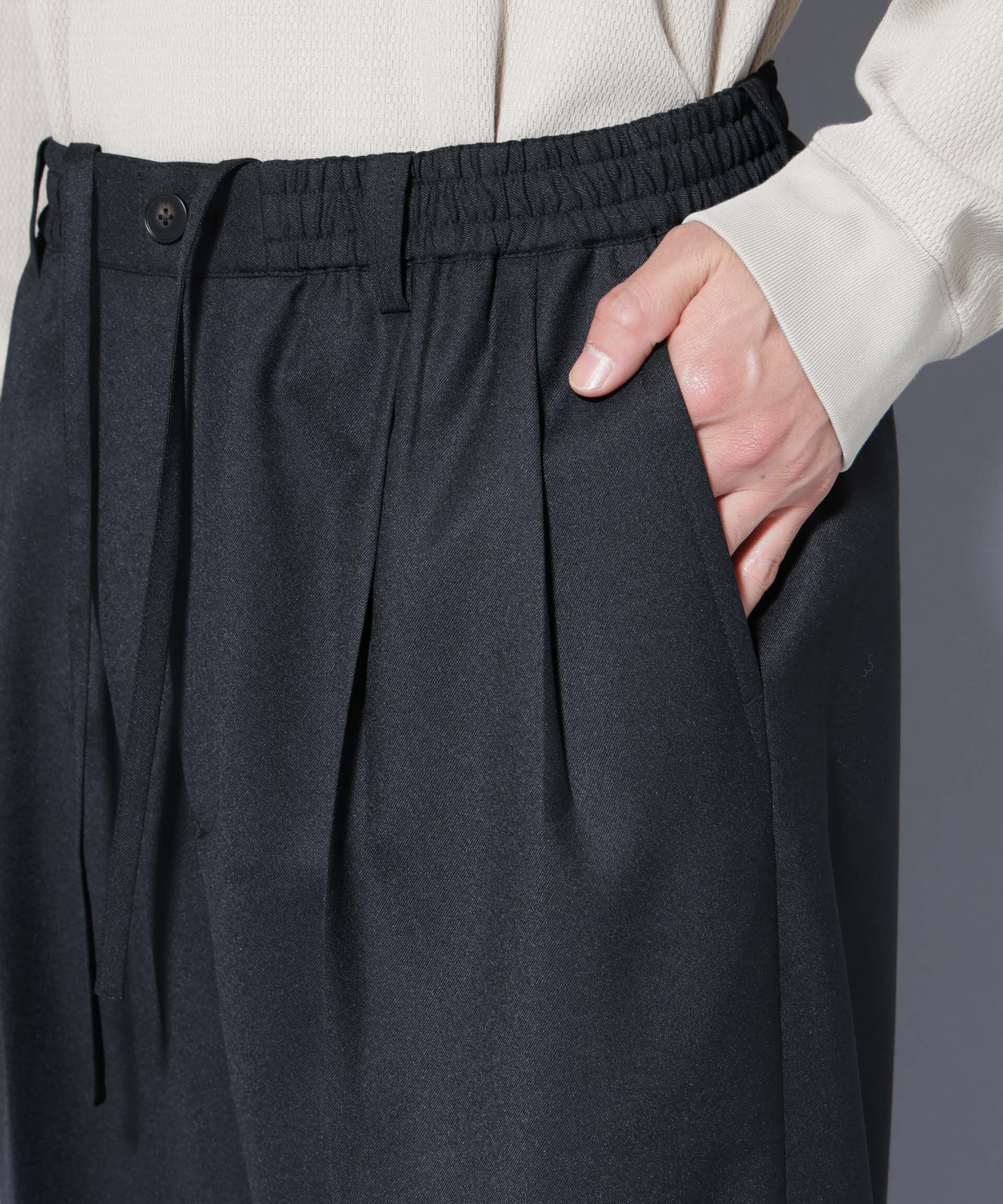 nano･universe「「大人のワイドパンツ」ドライギャバワイドイージースラックス」|チノ|