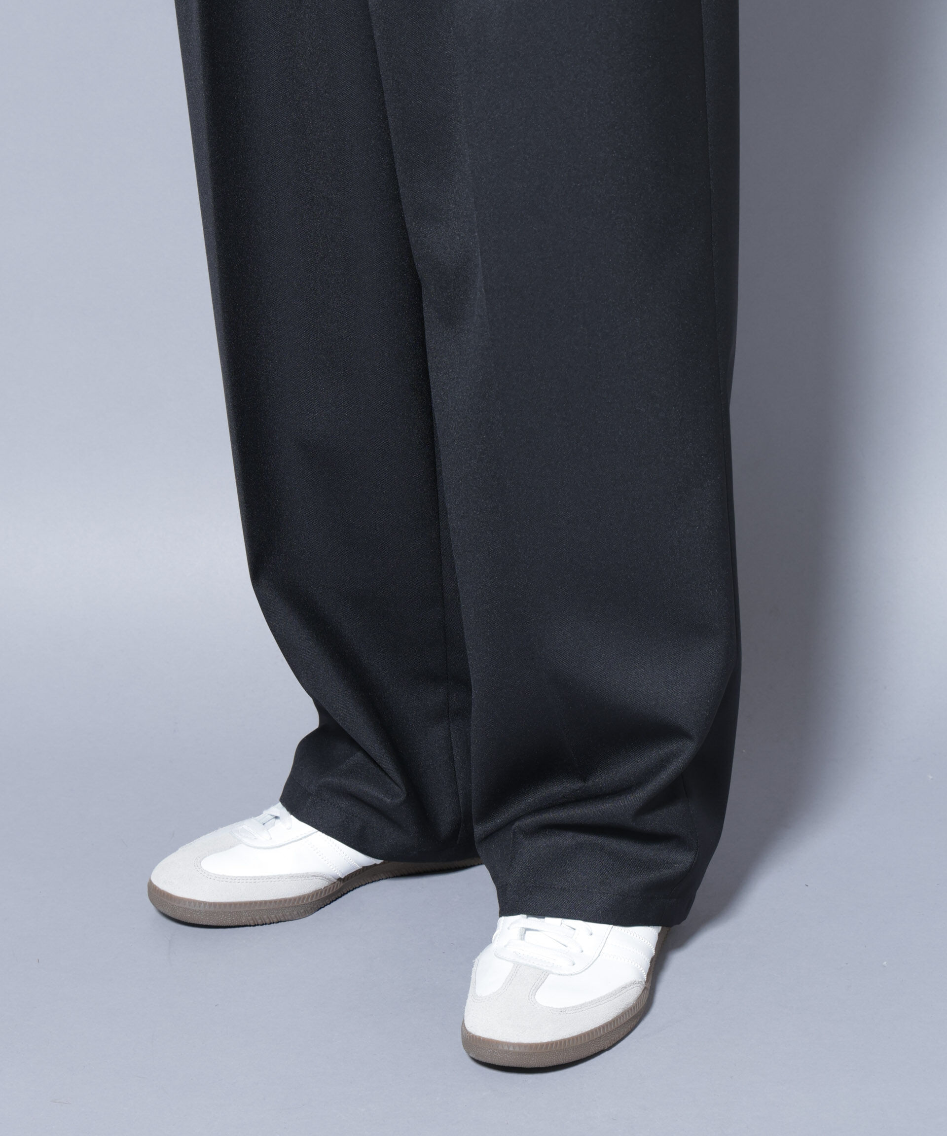 nano･universe「「大人のワイドパンツ」ドライギャバワイドイージースラックス」|チノ|