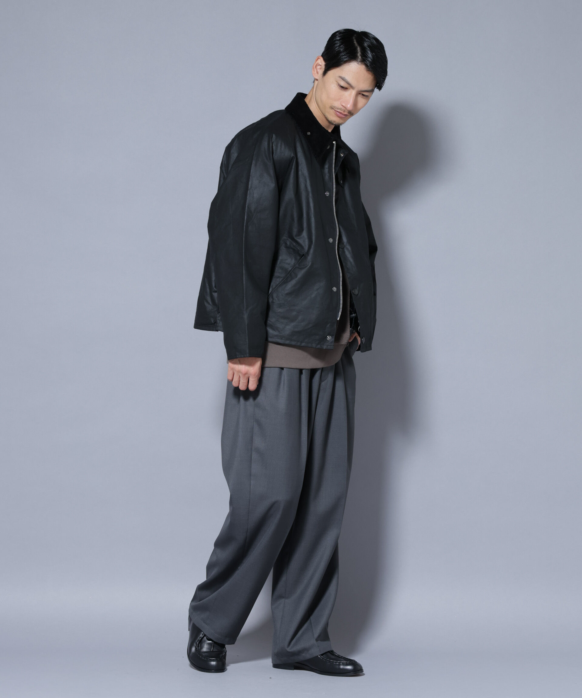 nano･universe「「大人のワイドパンツ」ドライギャバワイドイージースラックス」|チノ|