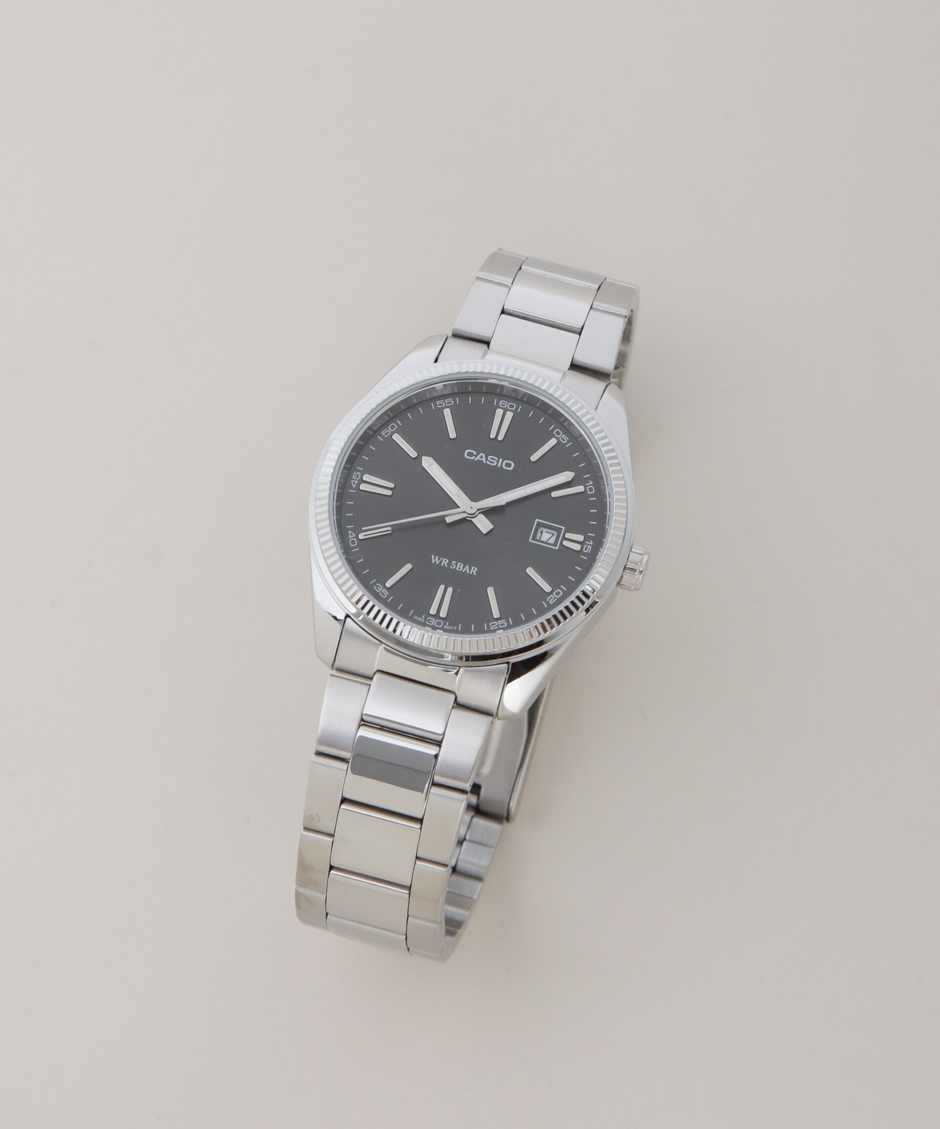 nano･universe「CASIO/MTP-1302D-1A1JF」|腕時計|ブラック