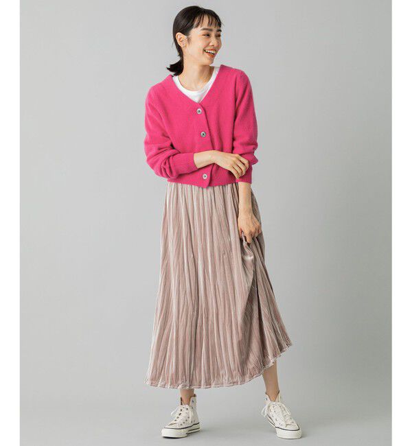 組曲「【マガジン掲載】カラーフォックスニット カーディガン（KJ33）」|カーディガン|