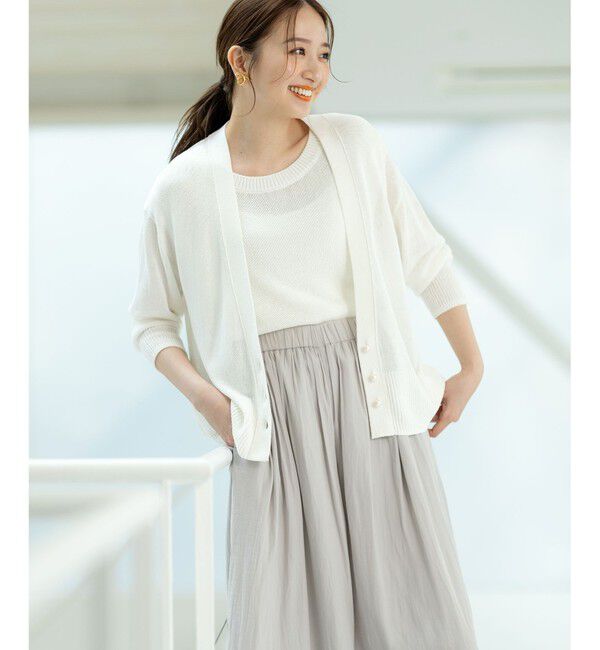 組曲「【前後着用可】ミドルゲージサマー ニット」|ニット・セーター|