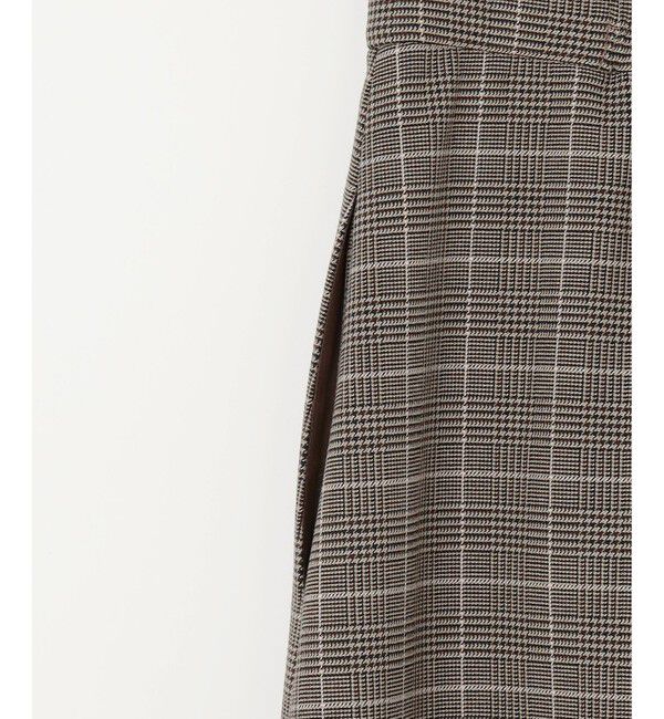 組曲「2WAYウォームストレッチ チェックスカート」|スカート|