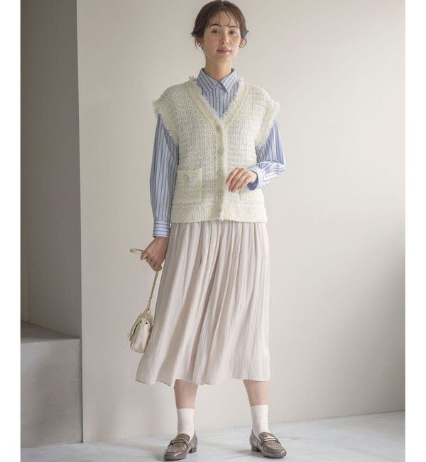 組曲「【WEB限定カラーあり】ギャザーライトデシン パンツ」|その他|