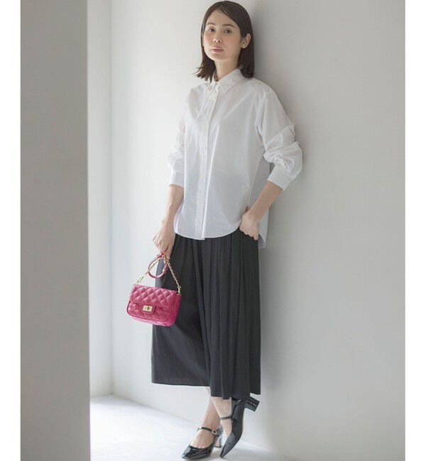 組曲「【WEB限定カラーあり】ギャザーライトデシン パンツ」|その他|