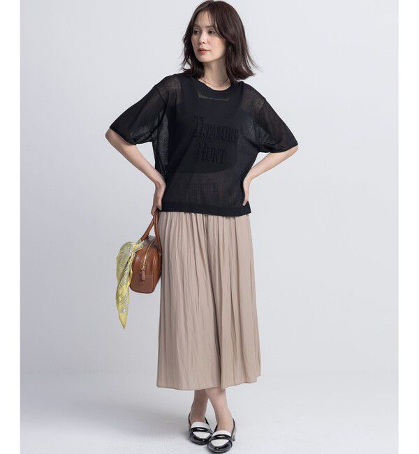 組曲「【WEB限定カラーあり】ギャザーライトデシン パンツ」|その他|