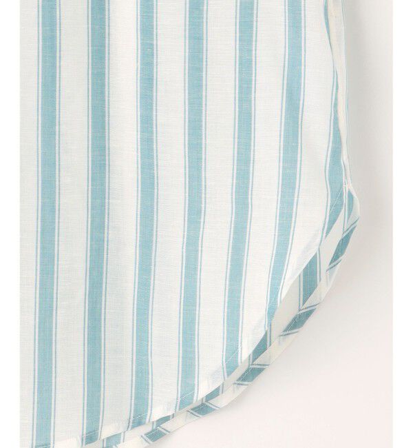 自由区「【洗える】テンセルリネンベーシック シャツ」|シャツ・ブラウス|