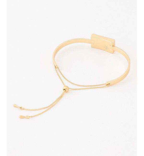 自由区「スクエアーガラス バングル」|ブレスレット・バングル|