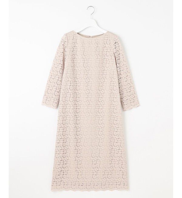 23区「【APPLAUDIR】オプティカルフラワーレース ドレス」|ドレス|