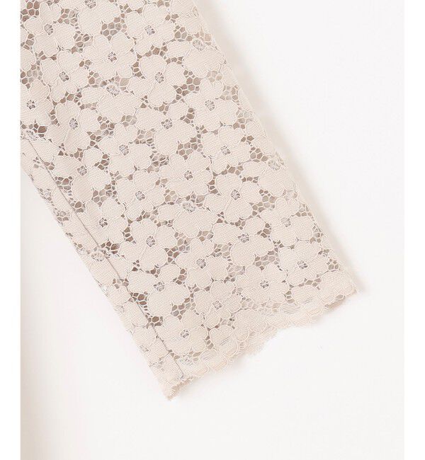 23区「【APPLAUDIR】オプティカルフラワーレース ドレス」|ドレス|