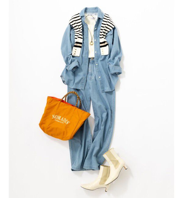 23区「【新色追加/Oggi6月号掲載】コットンリブ タンクトップ」|タンクトップ|