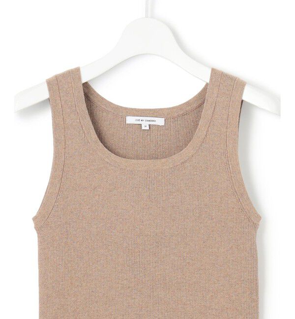 23区「【新色追加/Oggi6月号掲載】コットンリブ タンクトップ」|タンクトップ|