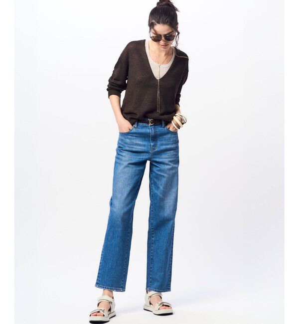 23区「【新色追加/Oggi6月号掲載】コットンリブ タンクトップ」|タンクトップ|