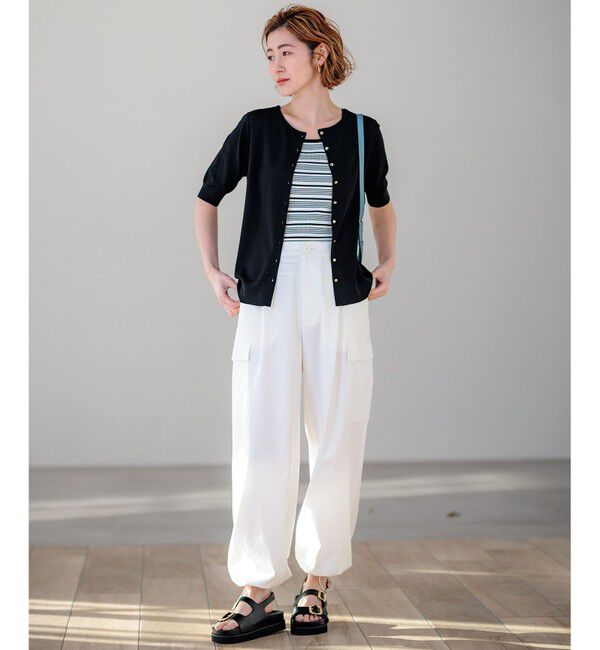 23区「【新色追加/Oggi6月号掲載】コットンリブ タンクトップ」|タンクトップ|