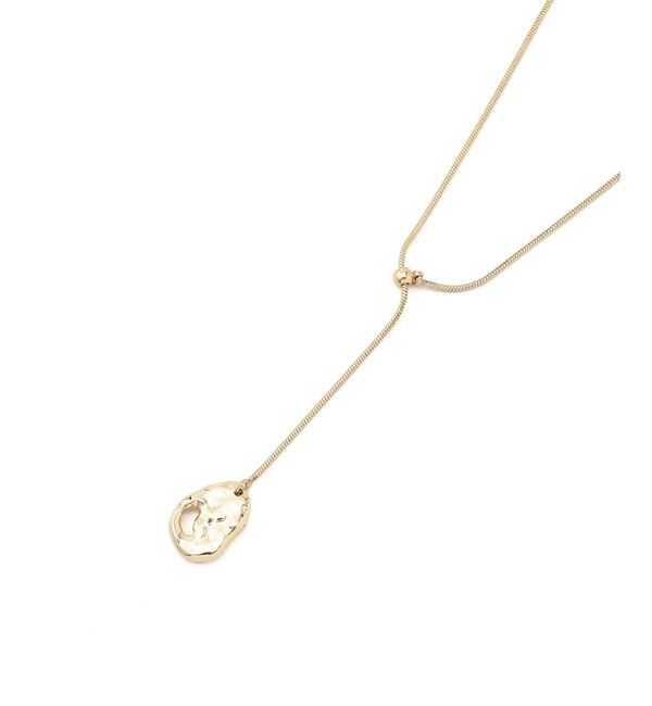 23区「バロックメタル ラリエット ネックレス」|ネックレス|ゴールド系