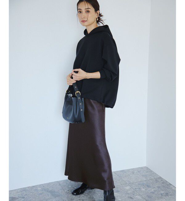 23区「【洗える】コンフォートダンボールジャージー パーカー」|パーカー|