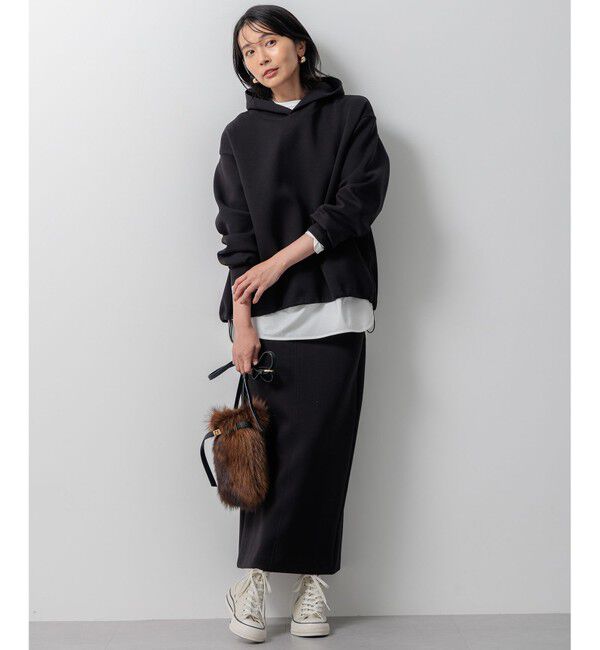 23区「【洗える】コンフォートダンボールジャージー パーカー」|パーカー|