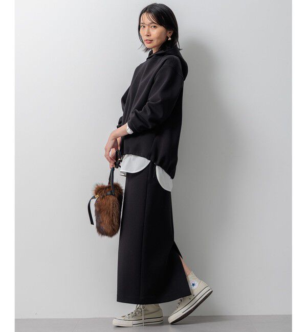 23区「【洗える】コンフォートダンボールジャージー パーカー」|パーカー|