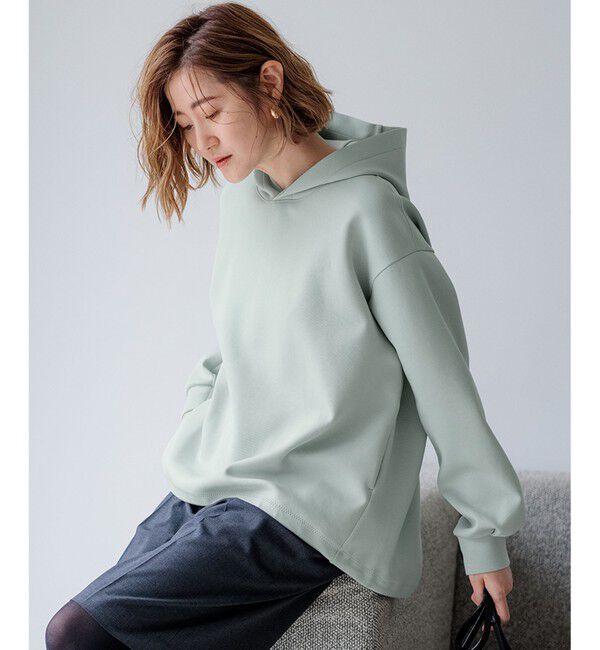 23区「【洗える】コンフォートダンボールジャージー パーカー」|パーカー|ｽﾓｰｷｰｸ