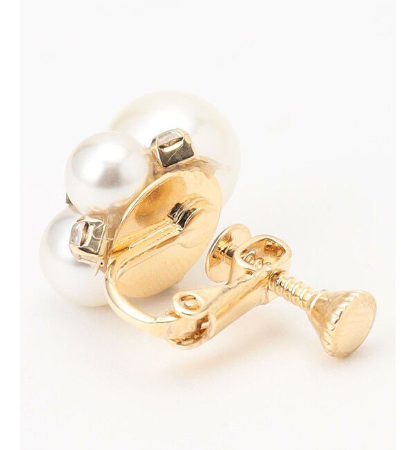 ANY SIS「ミルキージュエル パール調 イヤリング」|イヤリング|