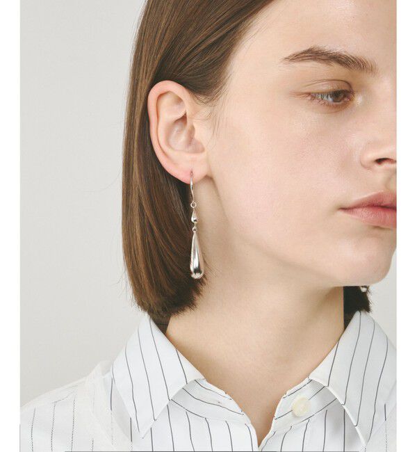  「ドロップモチーフピアス」|ピアス|