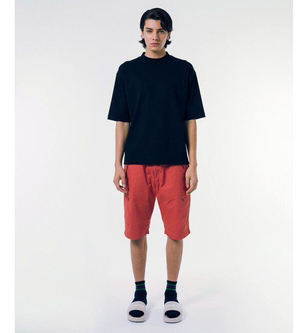 LACOSTE「5分袖モックネックサマーニットTシャツ」|Tシャツ・カットソー|