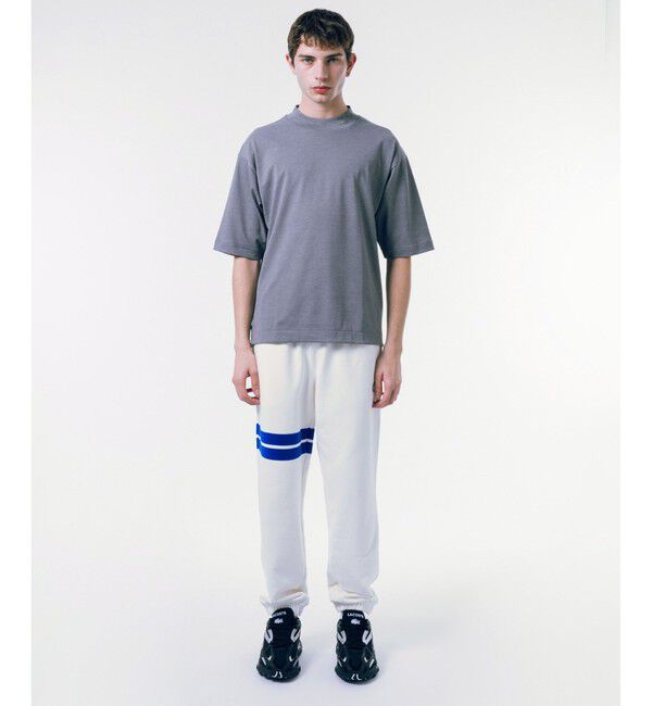 LACOSTE「5分袖モックネックサマーニットTシャツ」|Tシャツ・カットソー|