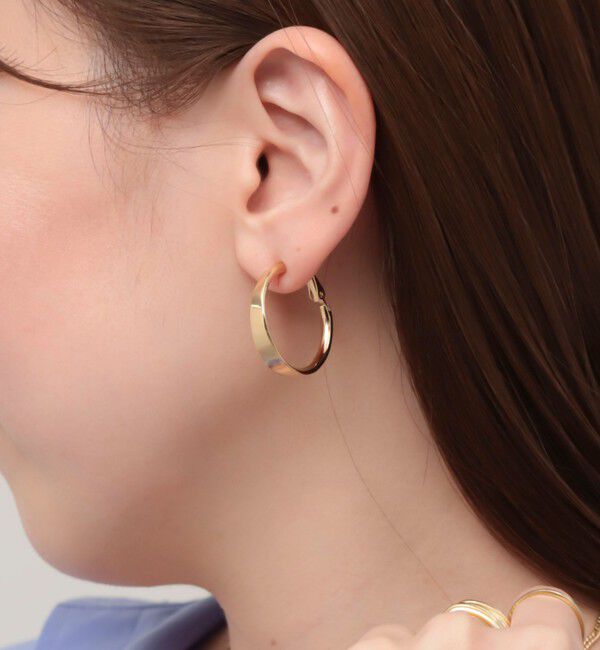 grace grace「ニュアンスG型イヤリング」|イヤリング|