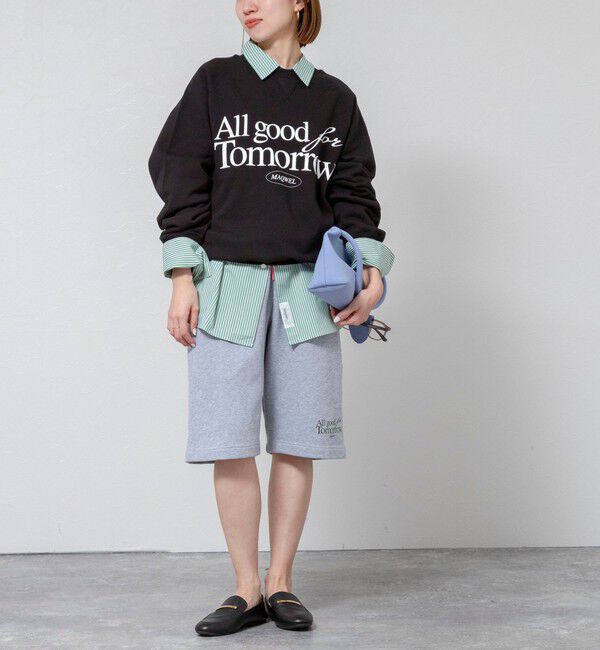 MAQWEL「【MAQWEL/マクウェル】《セットアップ対応》ウォッシャブルAgfT SWEAT」|スウェット・ジャージ|