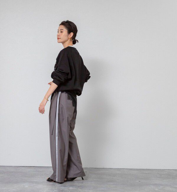 MAQWEL「【MAQWEL/マクウェル】《セットアップ対応》ウォッシャブルAgfT SWEAT」|スウェット・ジャージ|