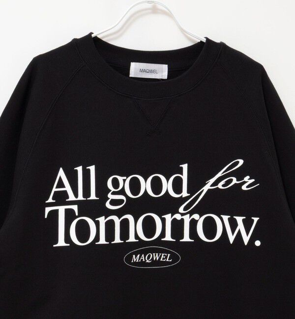 MAQWEL「【MAQWEL/マクウェル】《セットアップ対応》ウォッシャブルAgfT SWEAT」|スウェット・ジャージ|