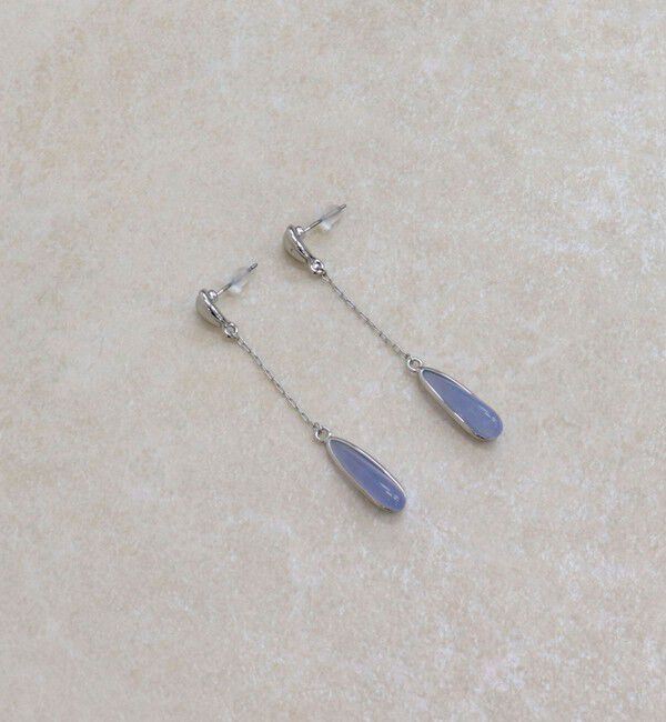 fredy emue「スイングドロップストーンピアス」|ピアス|