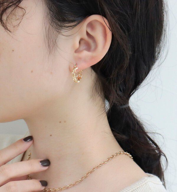 fredy emue「星フープピアス」|ピアス|