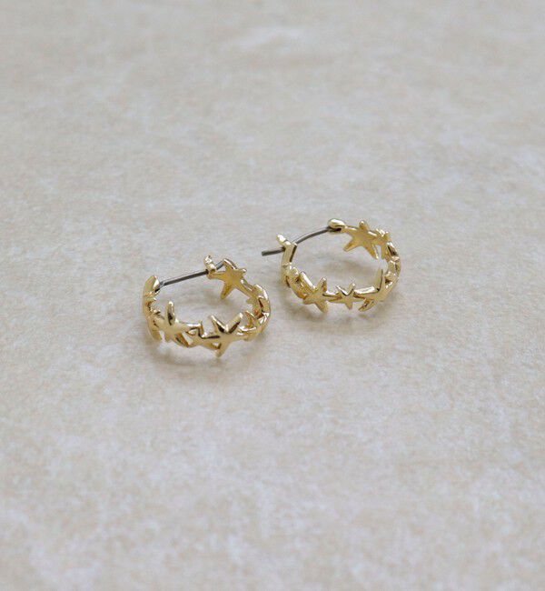 fredy emue「星フープピアス」|ピアス|