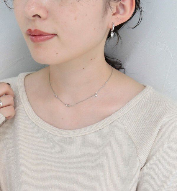 fredy emue「プチハート2ＷAYフープピアス」|ピアス|