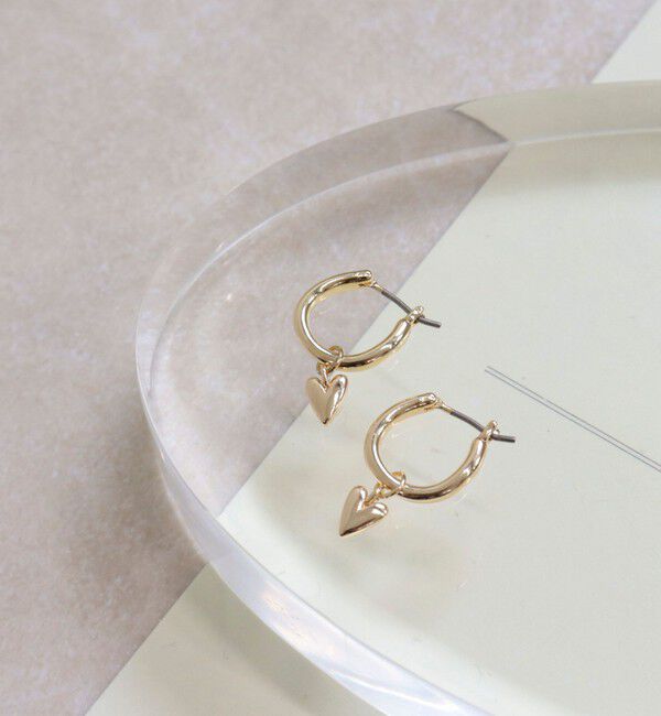 fredy emue「プチハート2ＷAYフープピアス」|ピアス|