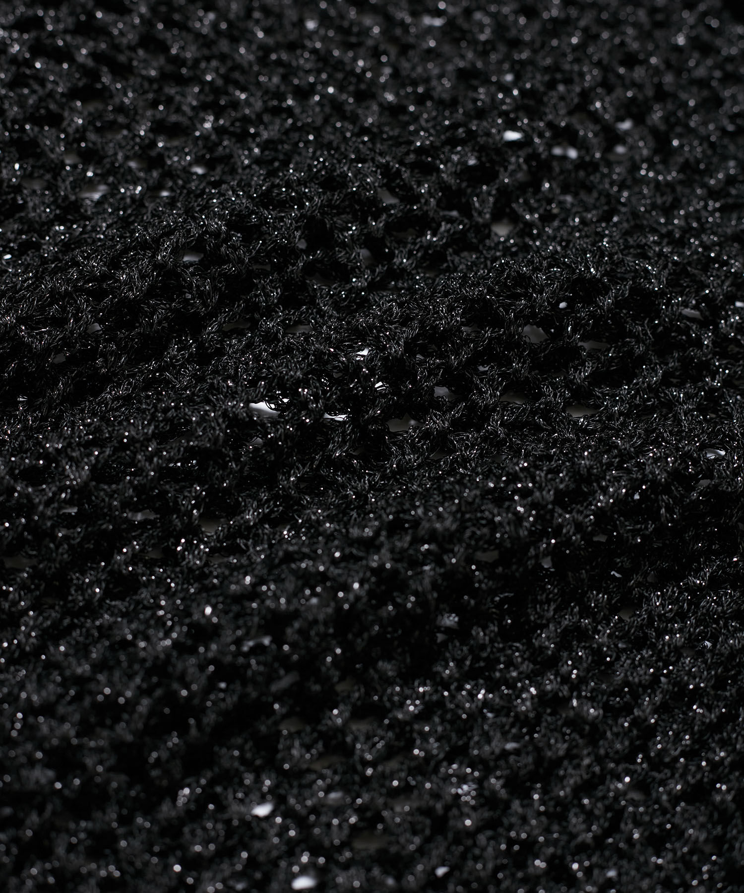 SALON adam et rope'「【WEB限定】ラメメッシュ2WAYカーディガン」|カーディガン|