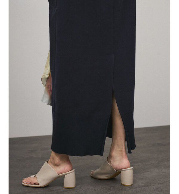 SALON adam et rope'「スウェットライクハーフジップワンピース」|ワンピース|