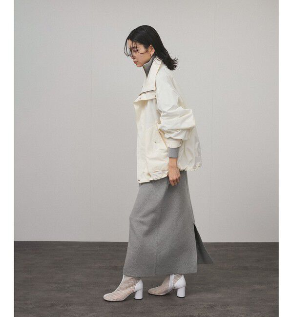 SALON adam et rope'「スウェットライクハーフジップワンピース」|ワンピース|