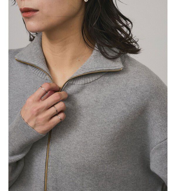 SALON adam et rope'「スウェットライクハーフジップワンピース」|ワンピース|