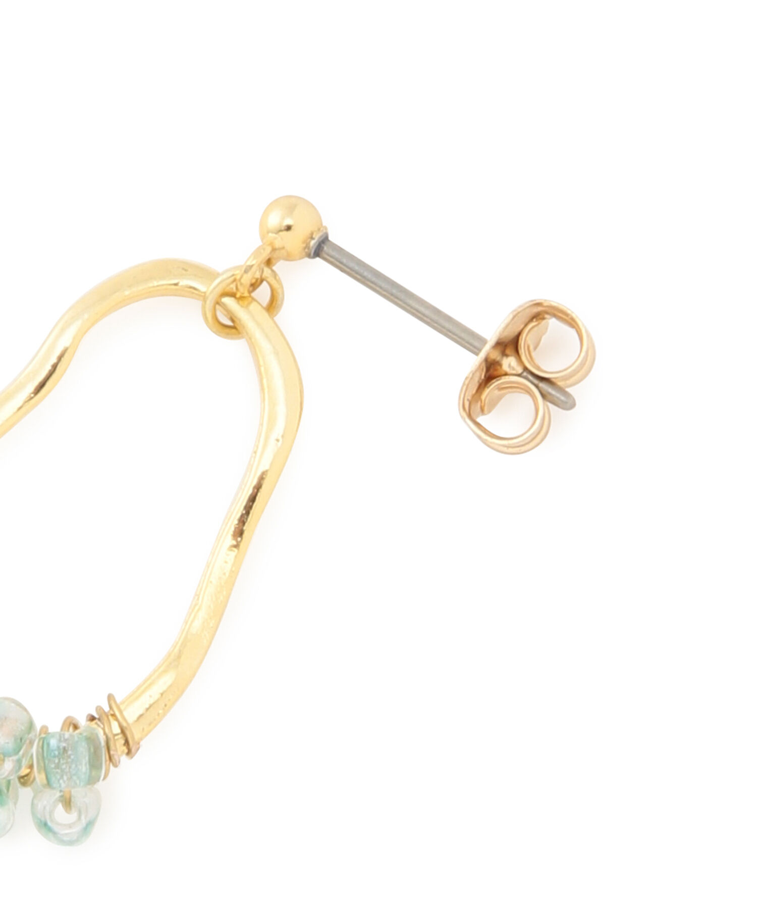 ROPE PICNIC PASSAGE「クリアカラービーズピアス」|ピアス|