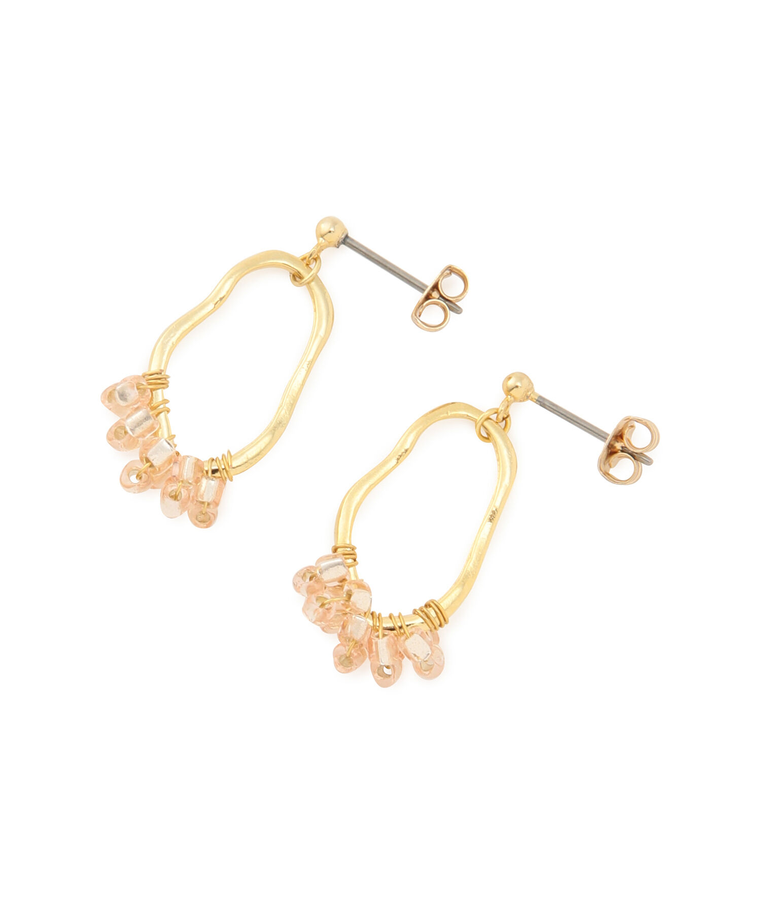 ROPE PICNIC PASSAGE「クリアカラービーズピアス」|ピアス|