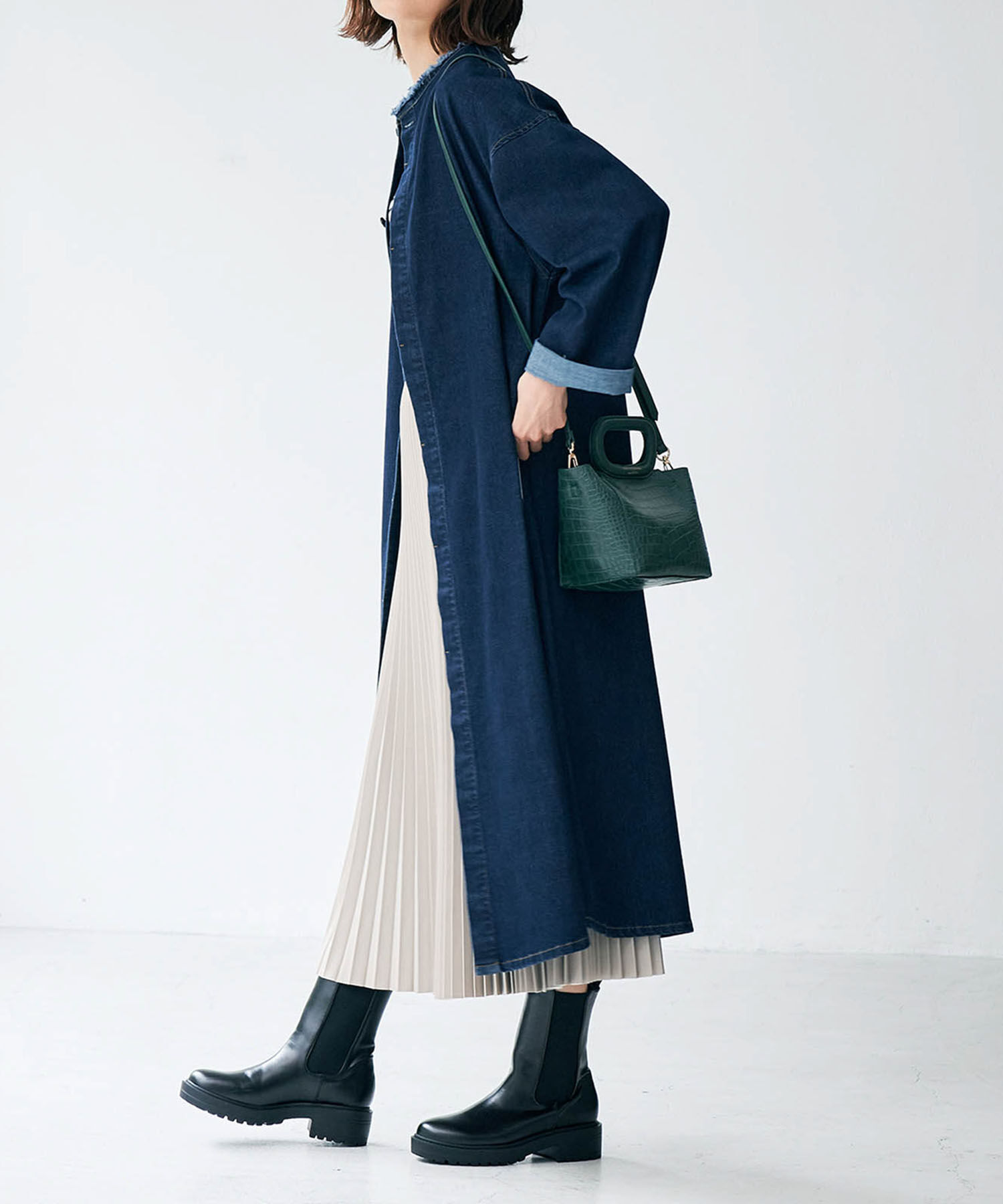 Rope&rsquo;Picnic「デニムワンピース」|ワンピース|