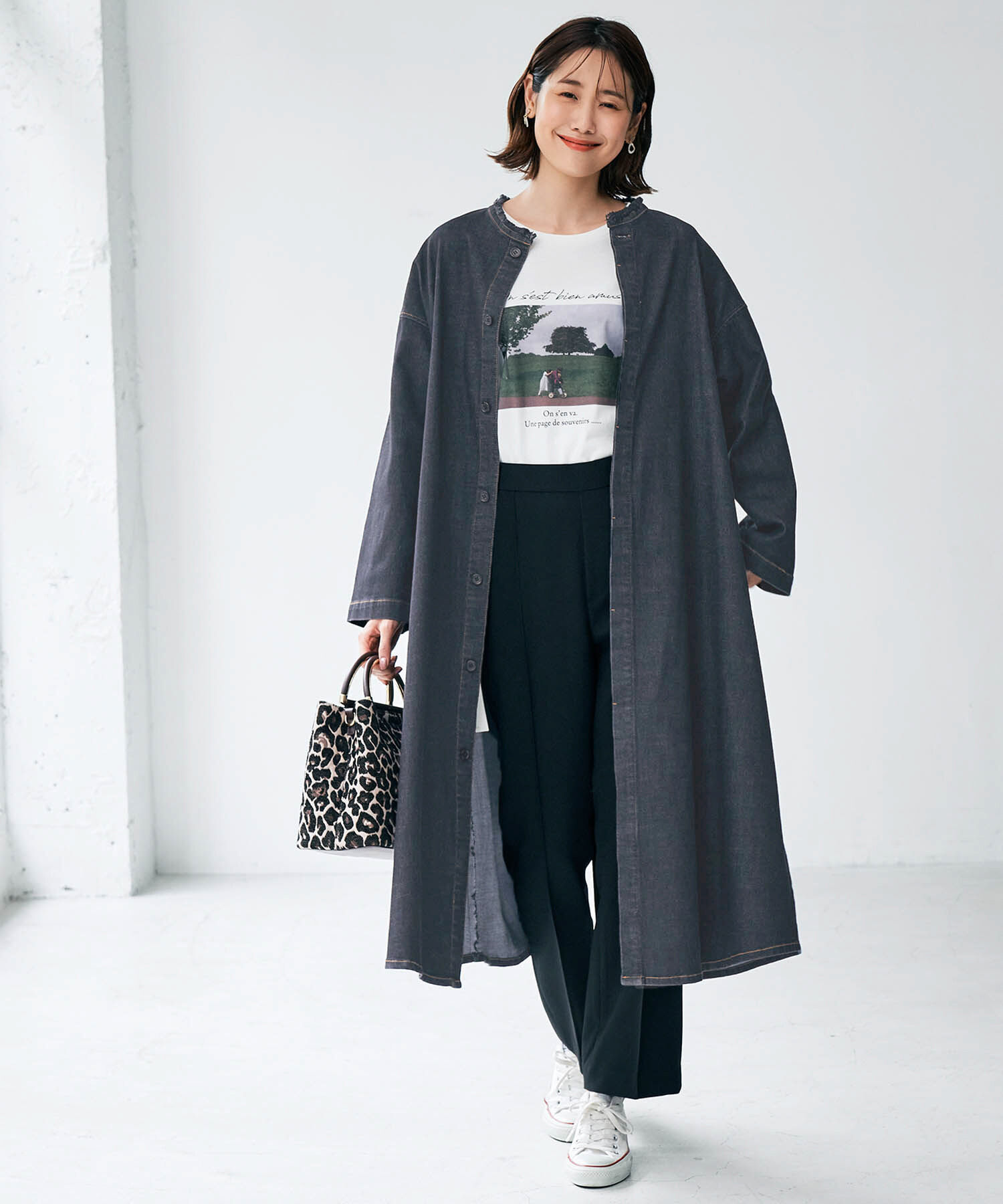 Rope&rsquo;Picnic「デニムワンピース」|ワンピース|