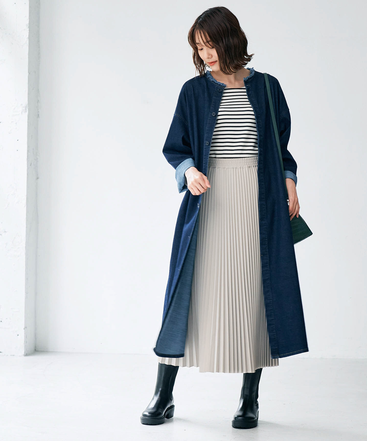 Rope&rsquo;Picnic「デニムワンピース」|ワンピース|